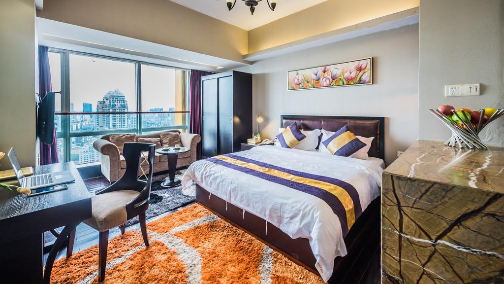 Nuomo Grand Continental Service Apartments-Jinyuan Guangzhou Bagian luar foto