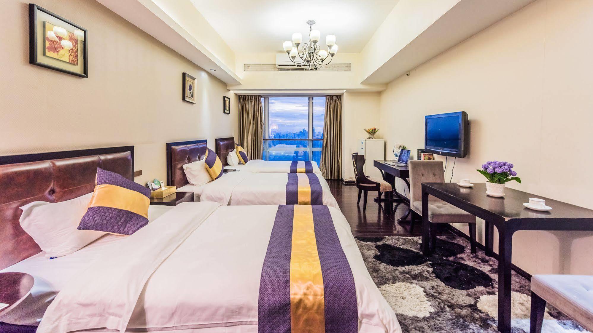 Nuomo Grand Continental Service Apartments-Jinyuan Guangzhou Bagian luar foto